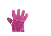 पॉलीथीन डिस्पोजेबल चिकित्सा हाथ दस्ताने Customzied रंग OEM / ODM सेवा आपूर्तिकर्ता