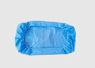 ब्लू रंग गैर बुना डिस्पोजेबल बिस्तर चादरें आकार 110 * 220CM बिस्तर / स्ट्रेचर के लिए आपूर्तिकर्ता