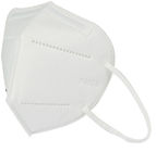 3D Respirator Protection Mouth Mask FFP2 Dustproof Face Mask Vertical Fold Flat आपूर्तिकर्ता