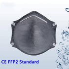 डिस्पोजेबल FFP2 कार्बन फ़िल्टर श्वासयंत्र, 4 प्लाई डिस्पोजेबल धूल मास्क आपूर्तिकर्ता