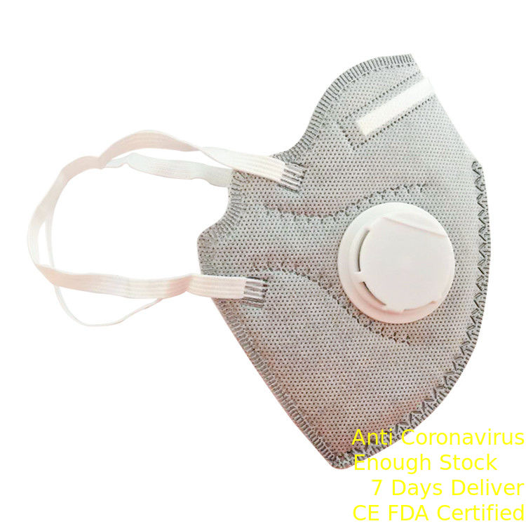 Anti Pollution Folding FFP2 Mask Disposable Non Woven Face Mask With Valve आपूर्तिकर्ता