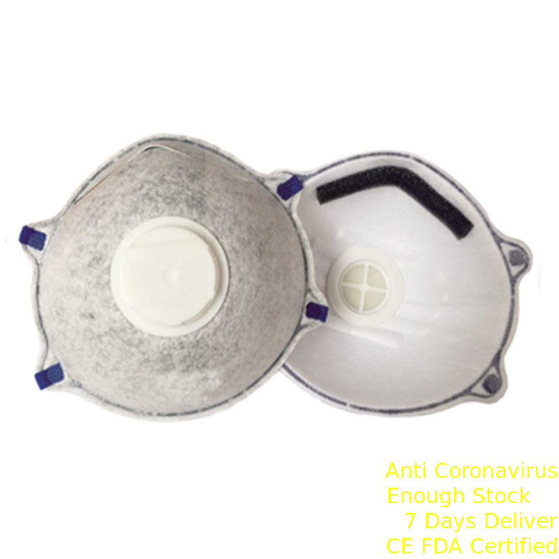 एंटी बैक्टीरियल कप FFP2 मास्क व्यक्तिगत उपयोग N95 वाल्व के साथ श्वासयंत्र आपूर्तिकर्ता